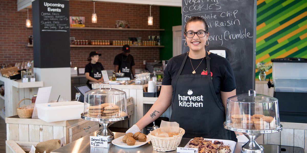FFRI_Cafe&CornerStore_01 Photo of staff at Harvest Kitchen Cafe & Corner Store